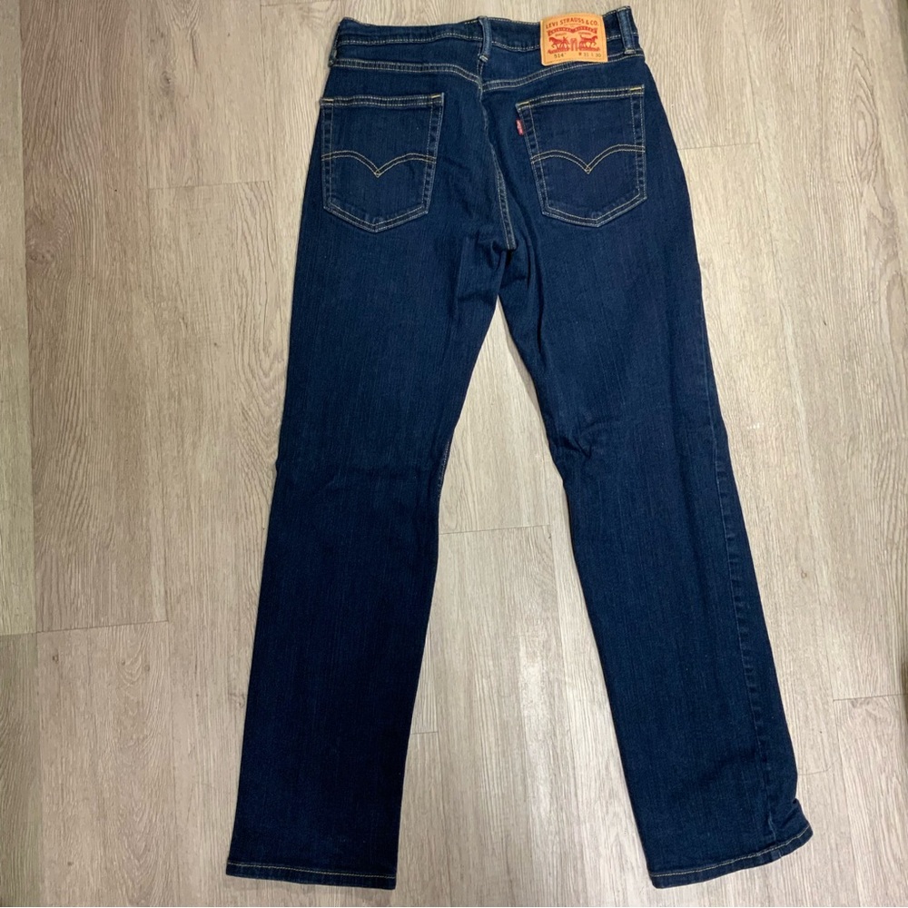 514 Levi’s Denim Jeans Men - Dark Blue - Picture 3 of 5